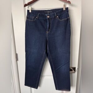 Chico’s So Lifting Crop Denim Jeans Size 1.5